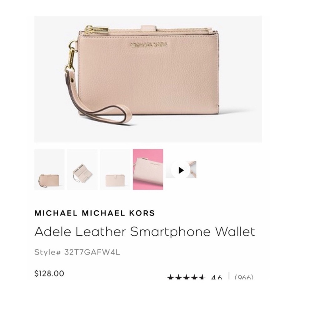 Michael Kors leather smartphone wallet - Picture 12 of 16